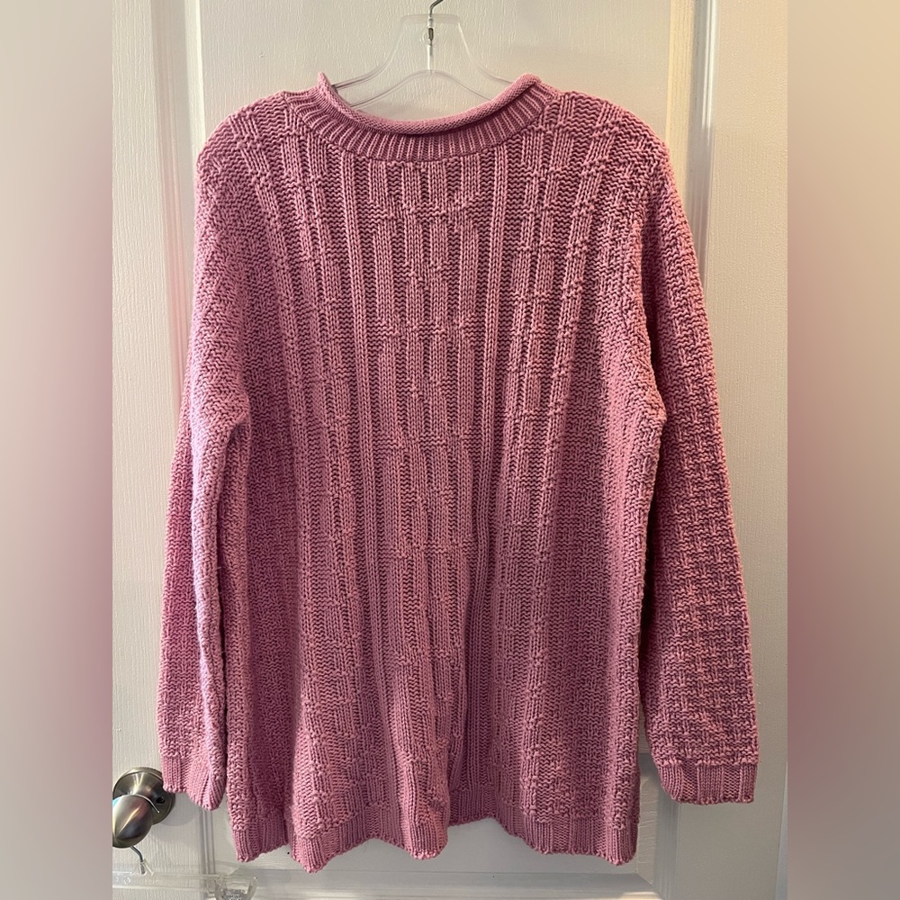 Pink sweater